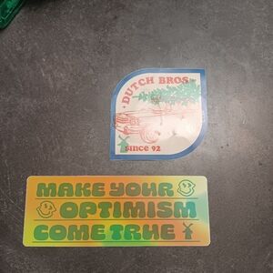 Two Dutch brothers stickers New
